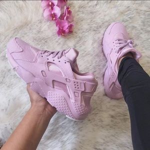 Nike Pink Huarache Corduroy